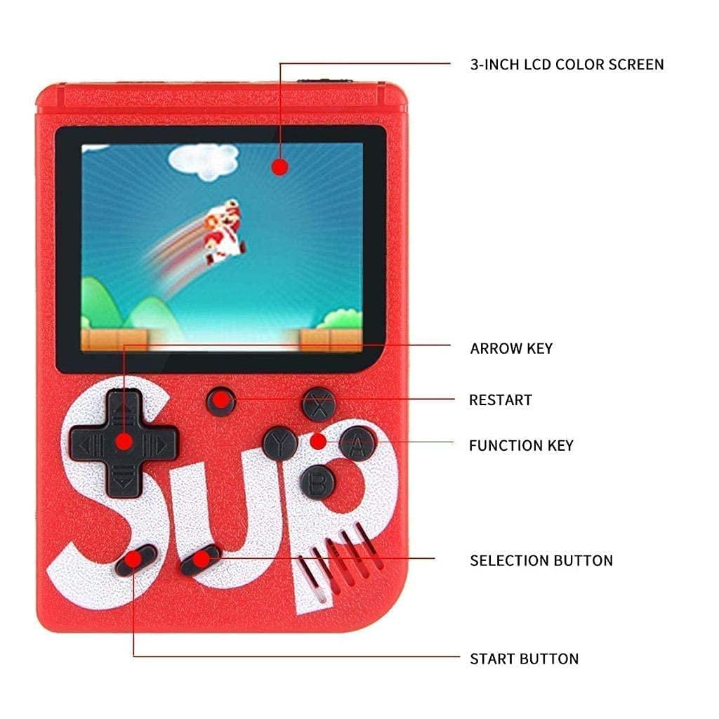 Mini Handheld Retro Game Console 400 in 1