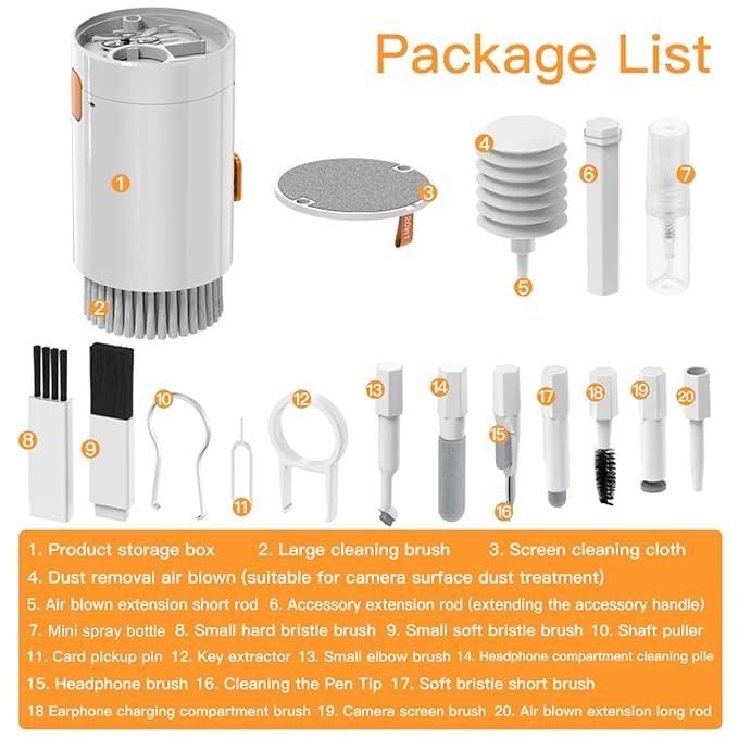 20-in-1 Cleaning Kit for Electronic Items